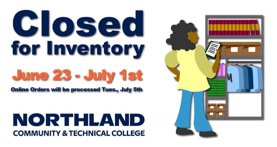 Closed for inventory June 23 - July 1